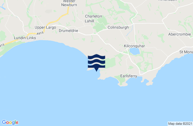 Shell Bay Beach, United Kingdom tide times map