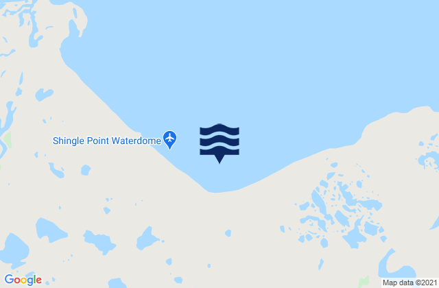 Shingle Bay, United States tide chart map