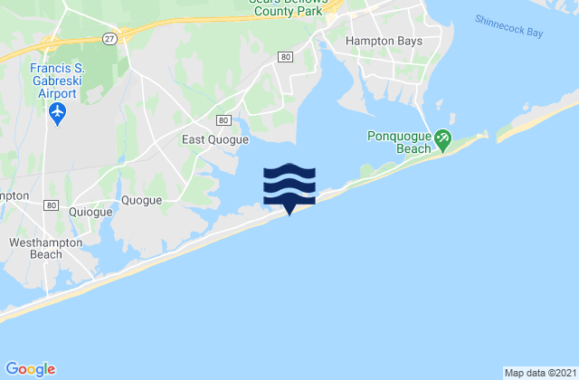 Shinnecock Yacht Club (Penniman Creek), United States tide chart map