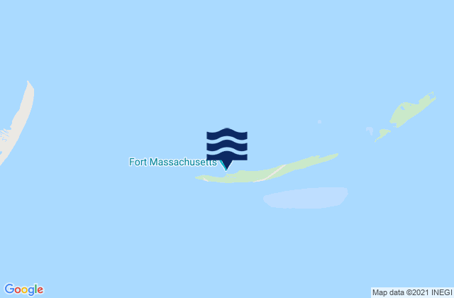 Ship Island (Mississippi Sound), United States tide chart map