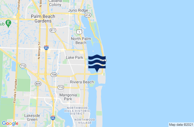 Singer Island Florida - Singer Island Palm Beach County Florida United States Tide Chart Map 6272523