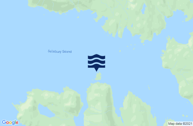 Sinitsin Island, United States tide chart map