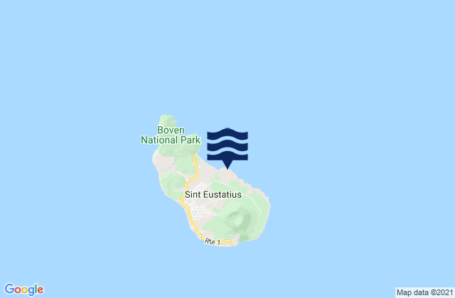 Sint Eustatius, Bonaire, Saint Eustatius and Saba  tide times map
