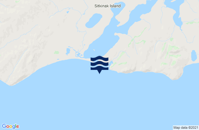 Sitkinak Lagoon, United States tide chart map