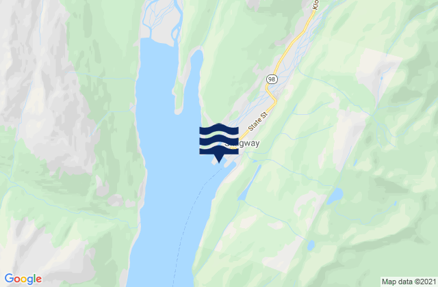 Skagway, United States tide chart map