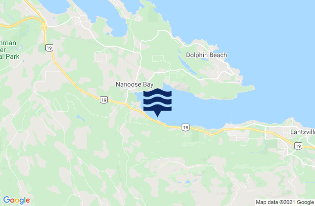 Skerry Bay, Canada tide times map