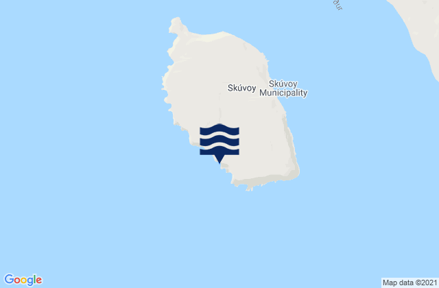 Skuvoy, Faroe Islands tide times map