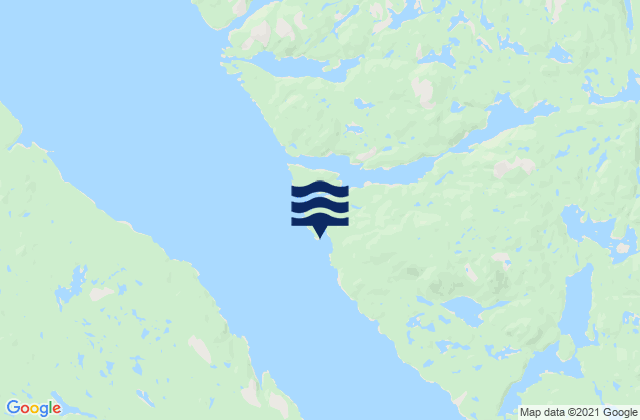 Smithers Island, Canada tide times map