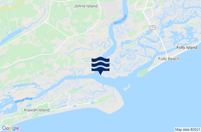Snake Island, United States tide chart map