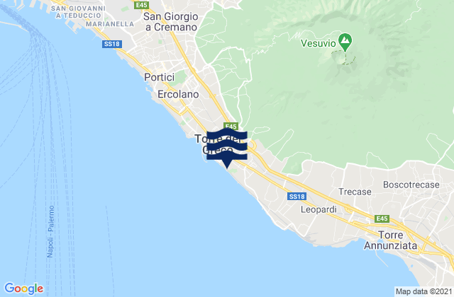 Somma Vesuviana, Italy tide times map