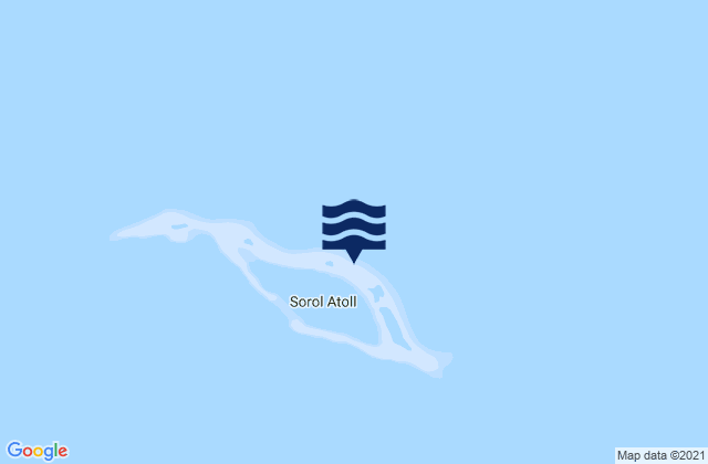 Sorol, Micronesia tide times map