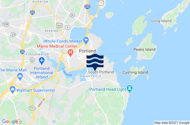 South Portland's Tide Charts, Tides For Fishing, High Tide And Low Tide Tables - Cumberland County - Maine - United States - 2022 - Tideschart.com