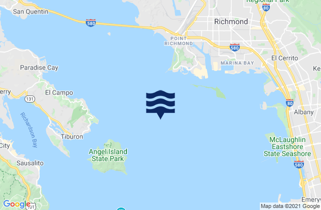 Southampton Shoal Light 0.2 mile E of, United States tide chart map