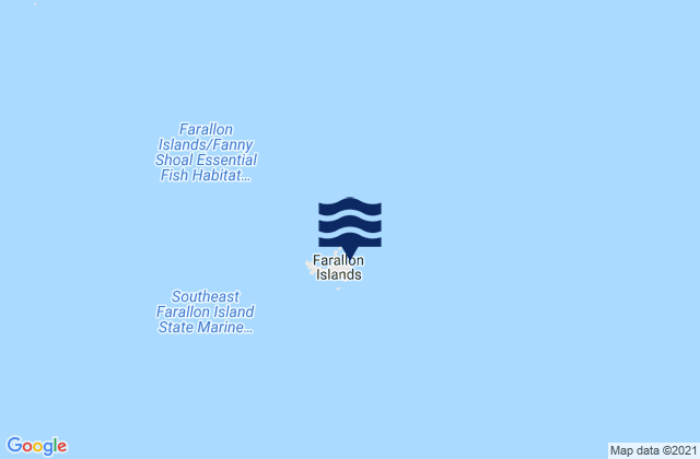 Southeast Farallon Island, United States tide chart map