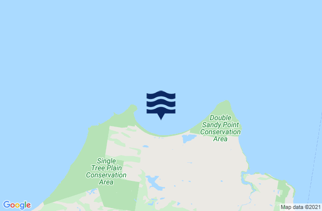 St Albans Bay, Australia tide times map