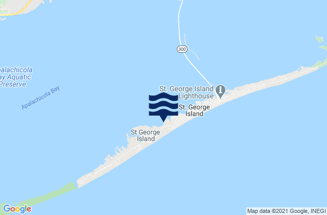 St George Island 12th St W (Bayside), United States tide chart map
