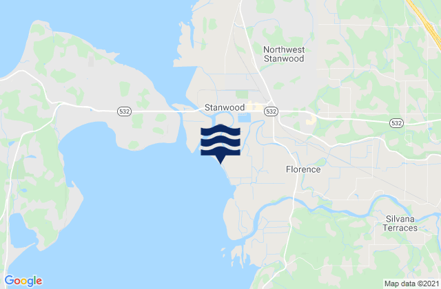 Stanwood (Stillaguamish River), United States tide chart map