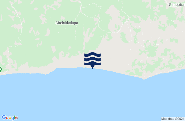 Sukapura, Indonesia tide times map