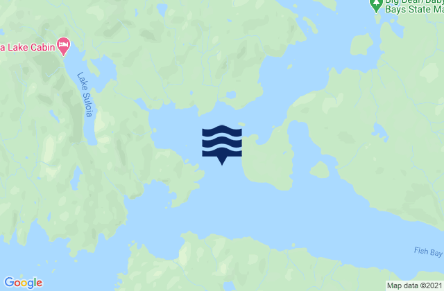 Suloia Point 0.32 n.mi. ENE of, United States tide chart map