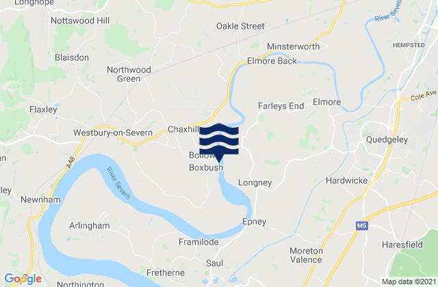 Summerhill, United Kingdom tide times map