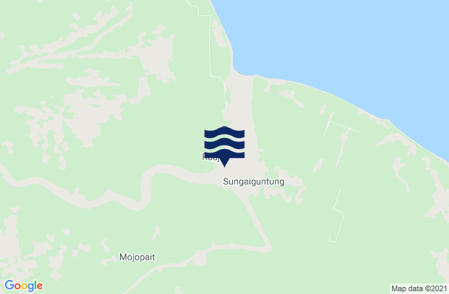 Sungaiguntung, Indonesia tide times map