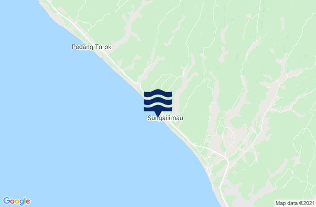 Sungailimau, Indonesia tide times map