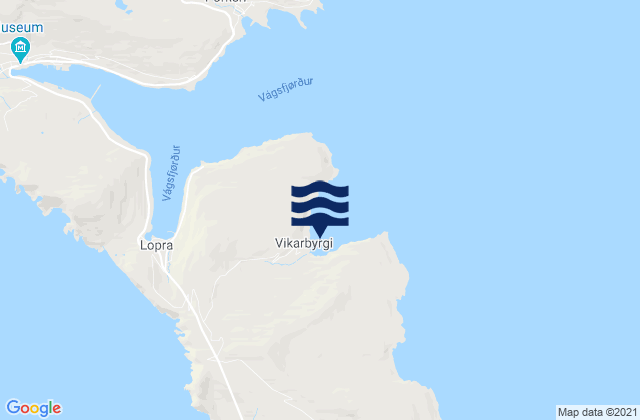 Sunnbour, Faroe Islands tide times map
