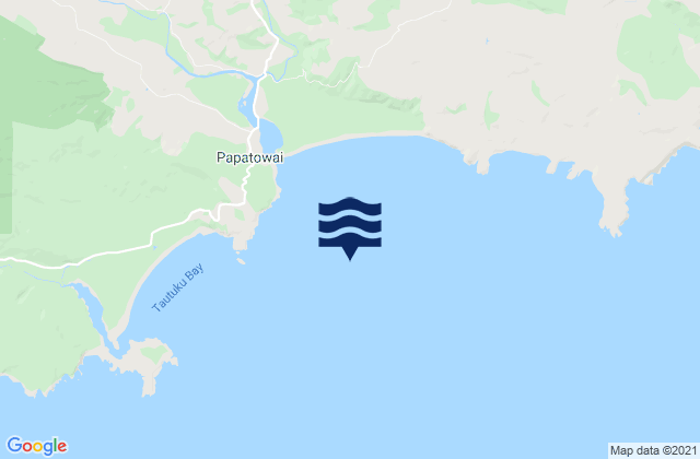 Tahakopa Bay, New Zealand tide times map