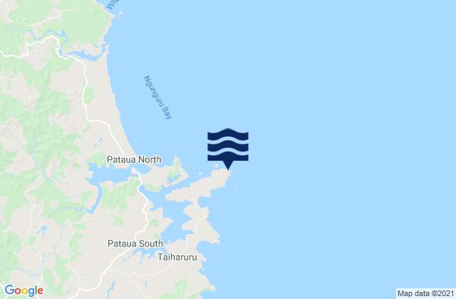 Taiharuru Head, New Zealand tide times map