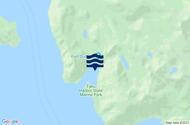 Taku Harbor, United States tide chart map