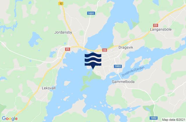 Tammisaari, Finland tide times map