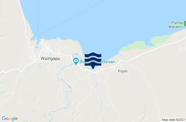 Tanabara, Indonesia tide times map