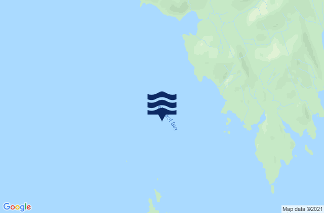 Tebenkof Bay, United States tide chart map