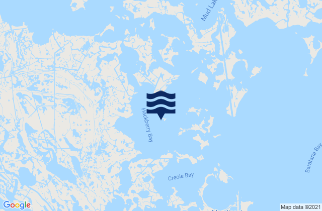 Texaco Dock Hackberry Bay, United States tide chart map