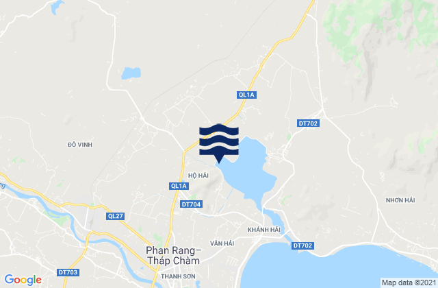 Thanh Pho Phan Rang-Thap Cham, Vietnam tide times map