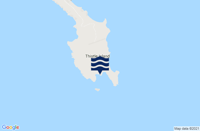 Thistle Island, Australia tide times map