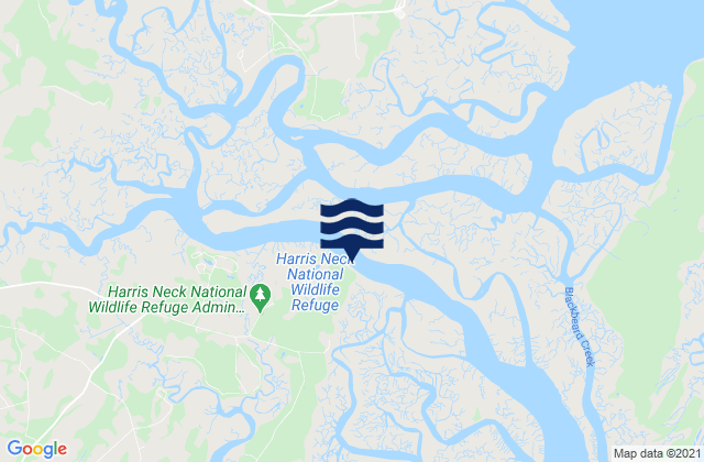 Thomas Landing S. Newport River, United States tide chart map