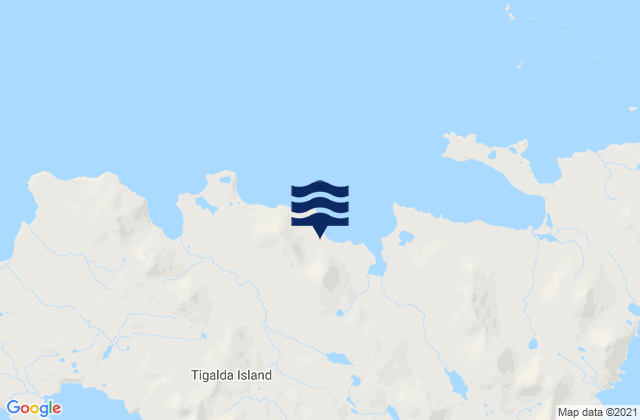 Tigalda Island, United States tide chart map