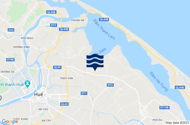Tinh Thua Thien-Hue, Vietnam tide times map