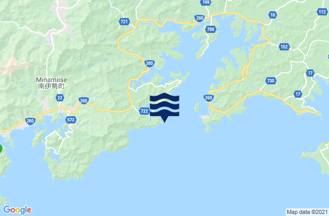 Todomarino-hana, Japan tide times map