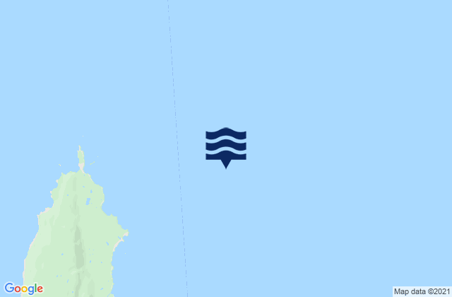 Tonki Cape east of, United States tide chart map