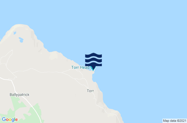 Torr Head, United Kingdom tide times map