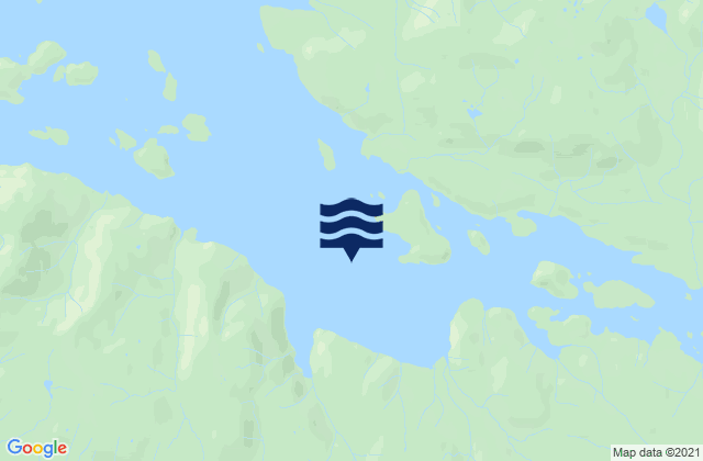 Trocadero Bay, United States tide chart map