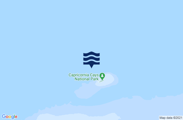 Tryon Island, Australia tide times map