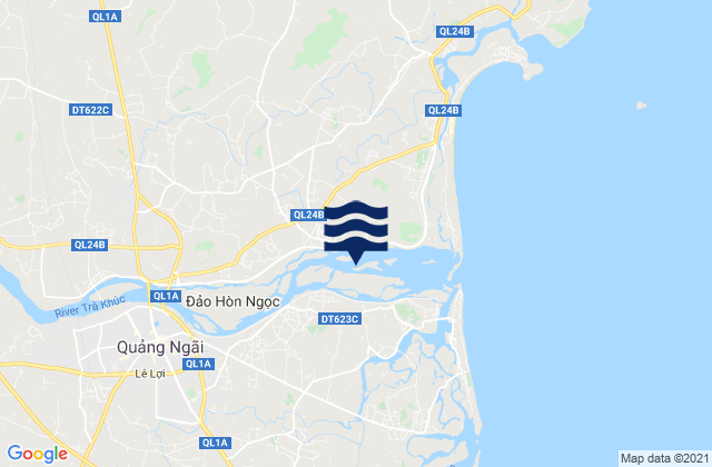 Tu Nghia, Vietnam tide times map