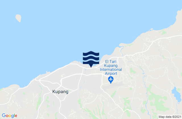 Tualeu, Indonesia tide times map