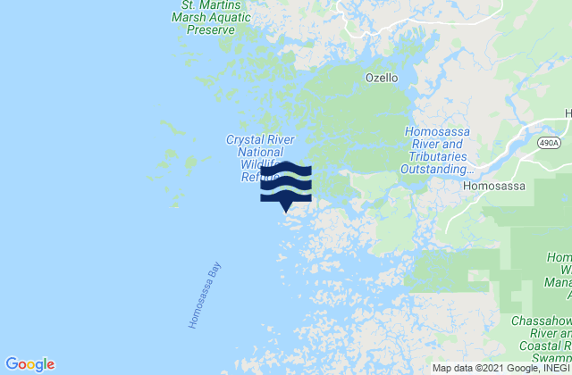 Tuckers Island Homosassa River, FL Tide Charts, High & Low Tide Table