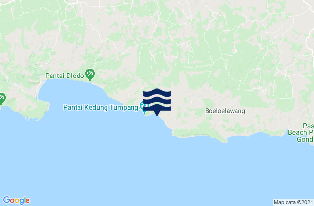 Tumpakoyot, Indonesia tide times map