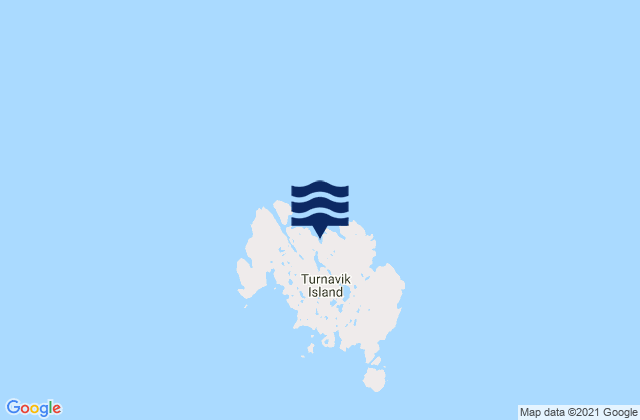 Turnavik Island, Canada tide times map