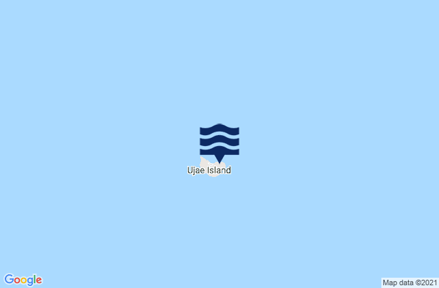 Ujae, Marshall Islands tide times map